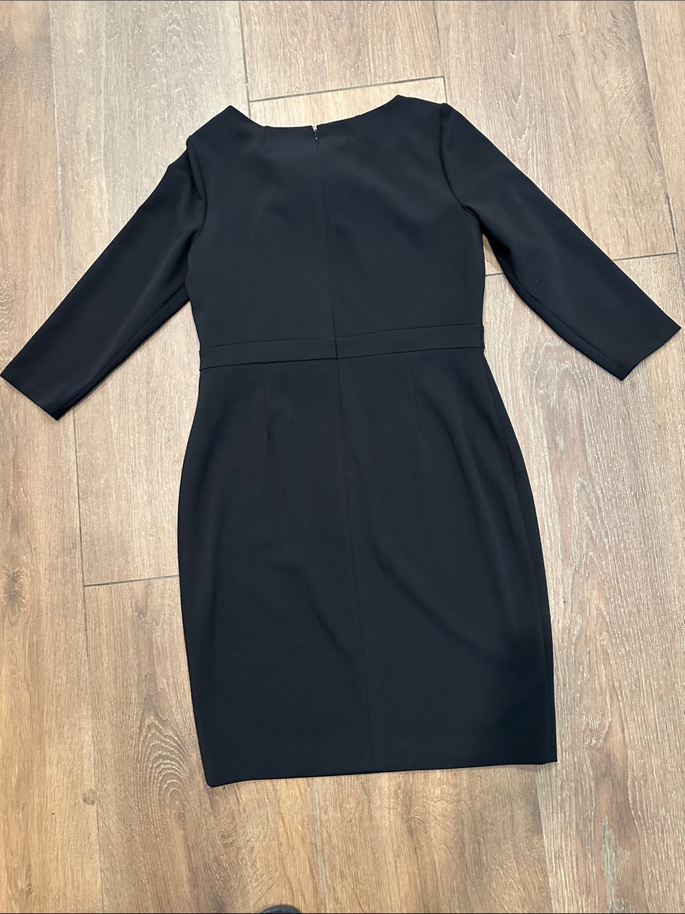 Calvin Klein Black Bow-Neck Sheath Dress - Picture 3 of 3